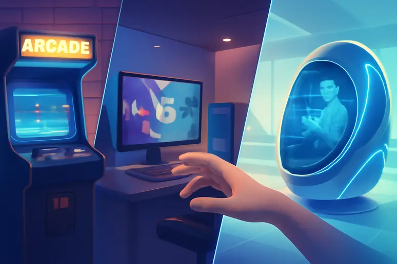 เกมอาเขต: อดีต ปัจจุบัน อนาคต และนวัตกรรมเปลี่ยนโลก